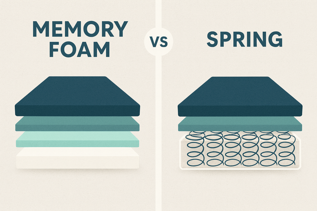 Memory Foam vs. Spring Mattresses: